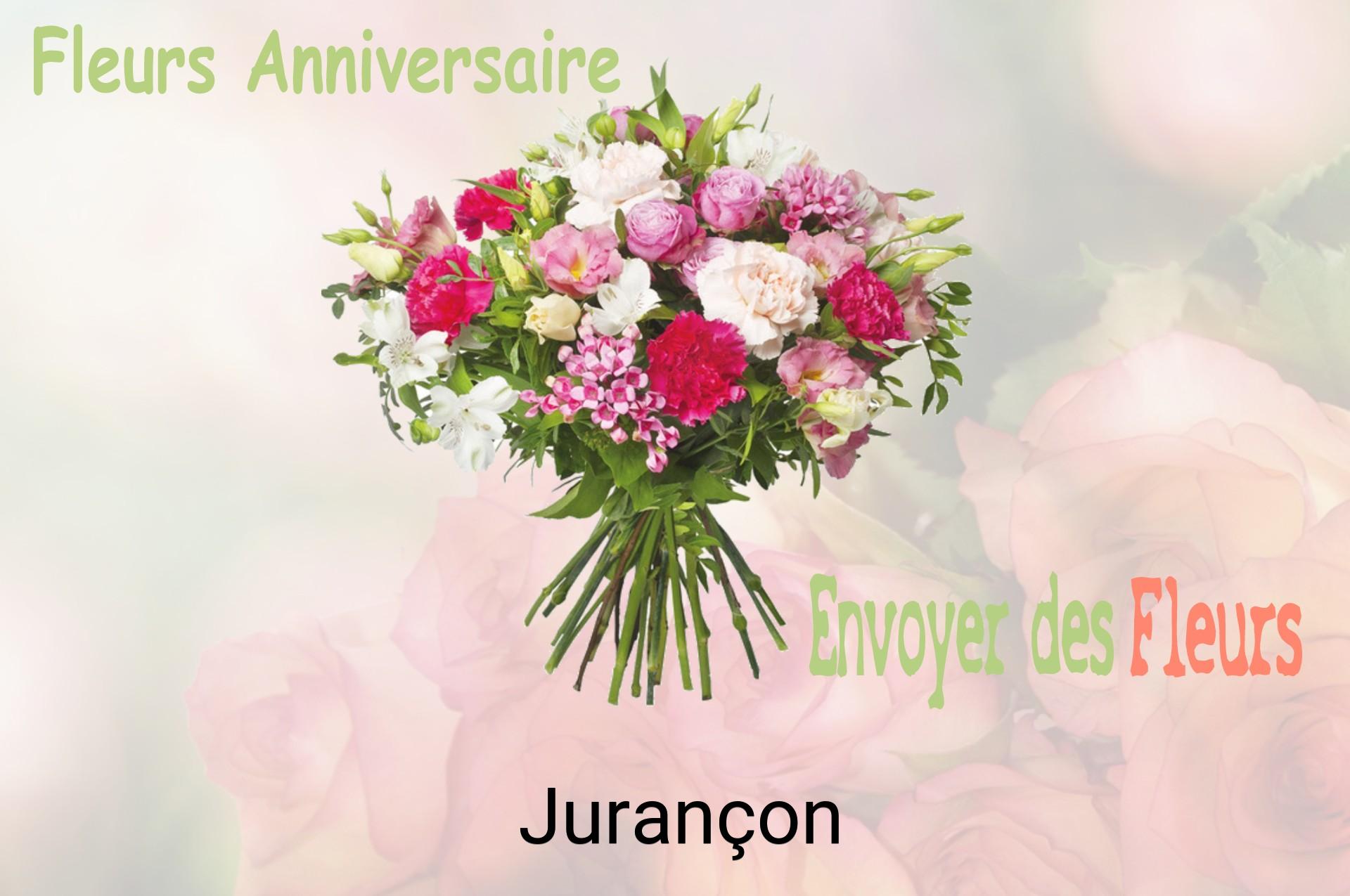 Bouquet de fleurs d’anniversaire livré à Jurançon